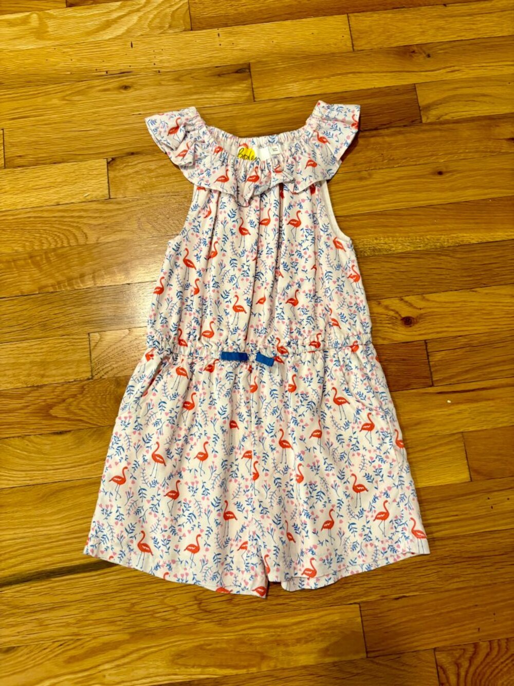 Mini Boden Flamingo Romper Size 6-7Y/122cm